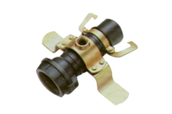 agri sprinkler hdpe footbatten assly sprinkler hdpe footbatten assly isolated on white background